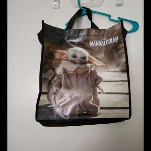 Baby Yoda tote bag